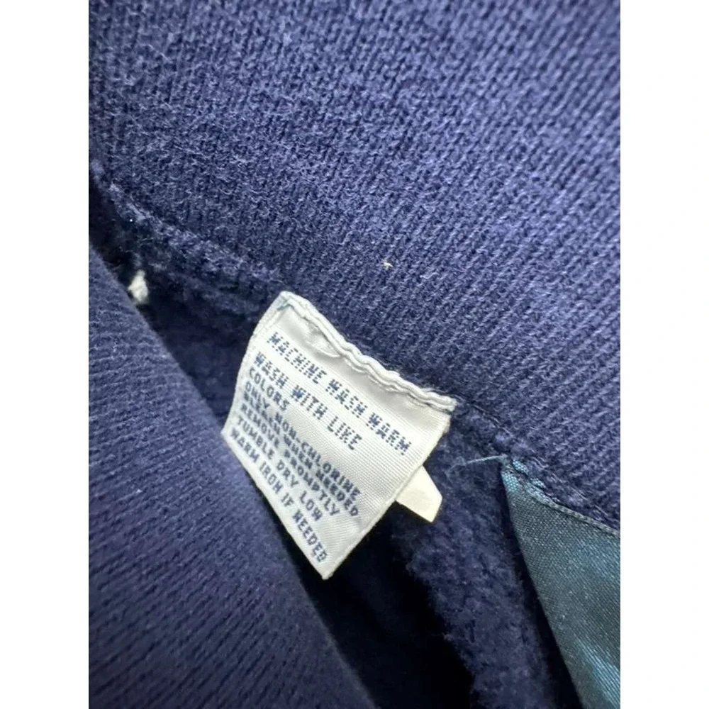 Vintage Polo Ralph Lauren Track & Field Drawstring Shorts Navy Blue Mens‎ Size S